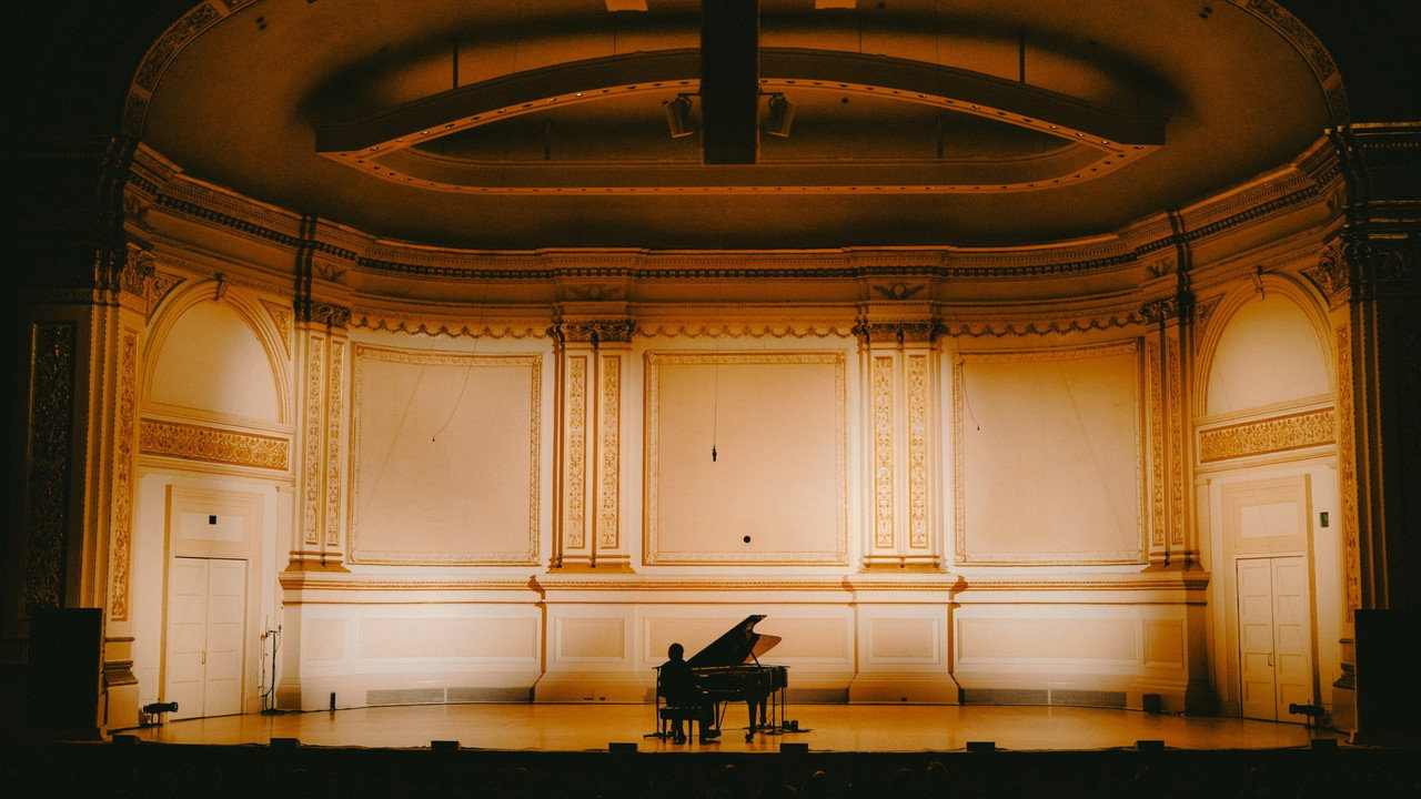 Cameron Winter at Carnegie Hall still