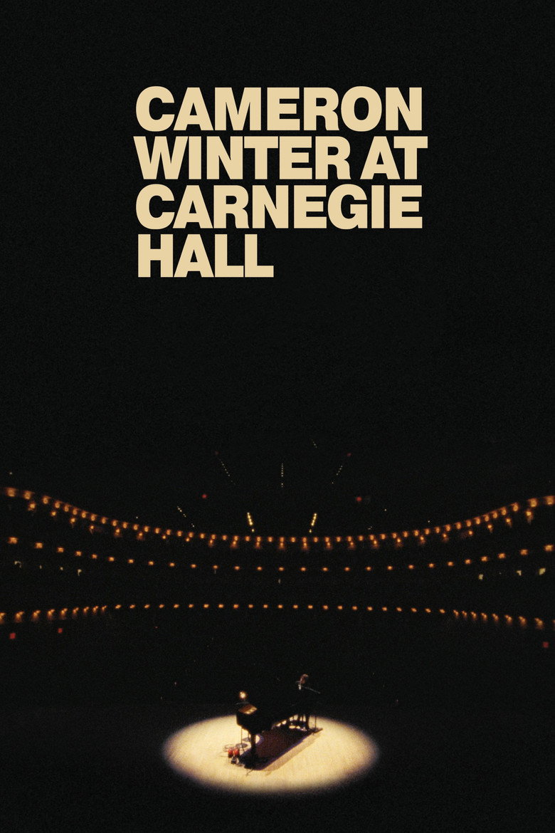 Cameron Winter at Carnegie Hall movie poster