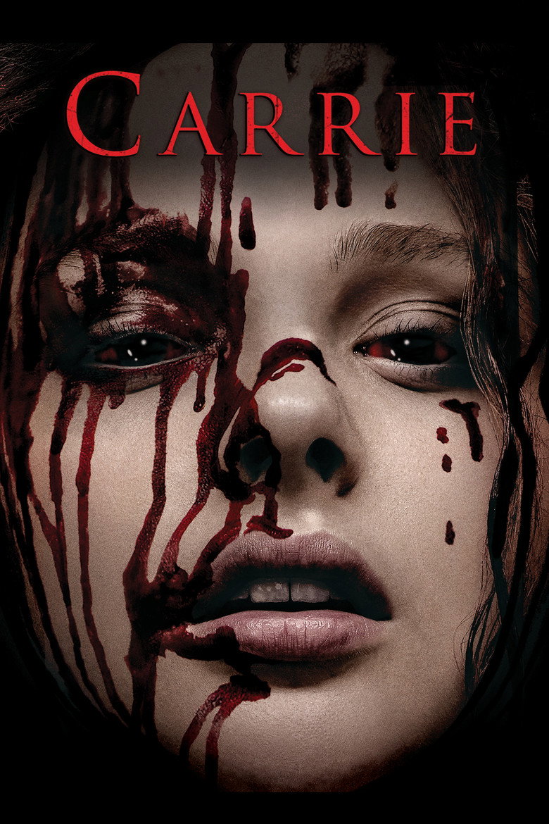 Carrie movie poster used as film imagery for the Carrie White guide