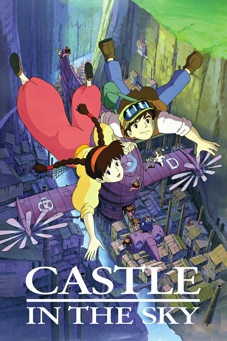 Castle in the Sky movie poster used as film imagery for the Muska guide