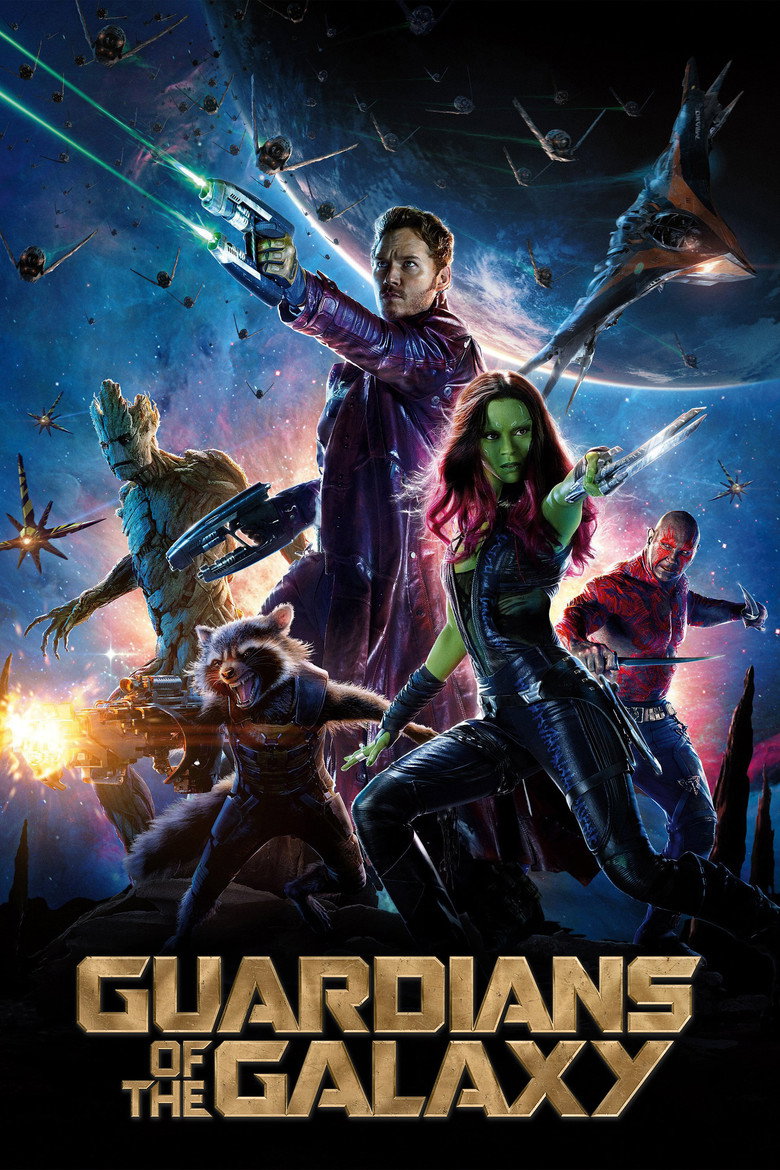 Guardians of the Galaxy movie poster used as film imagery for the Peter Quill guide