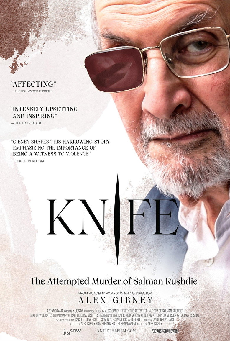 Knife: The Attempted Murder of Salman Rushdie movie poster
