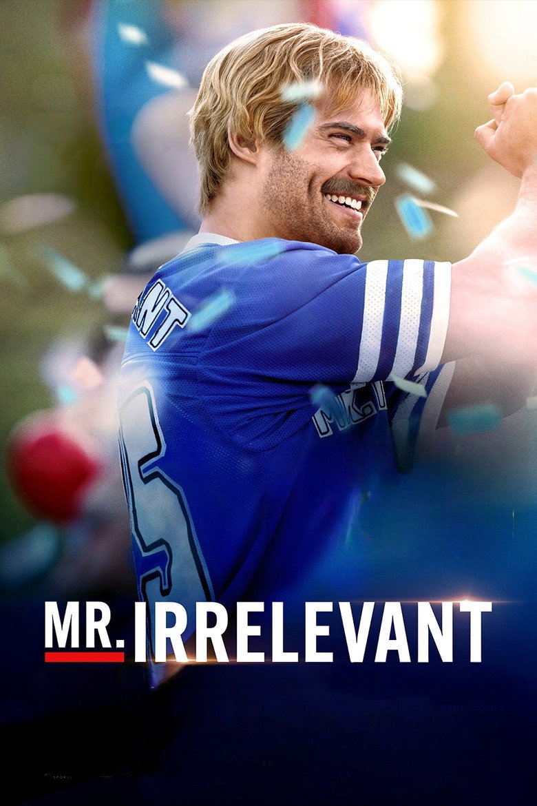 Mr. Irrelevant movie poster used as film imagery for the John Tuggle guide
