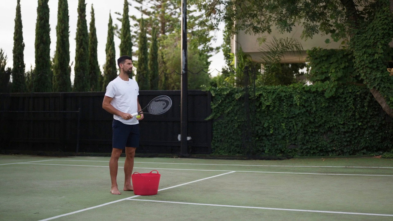 Novak Djokovic: The Wolf in Winter still 3