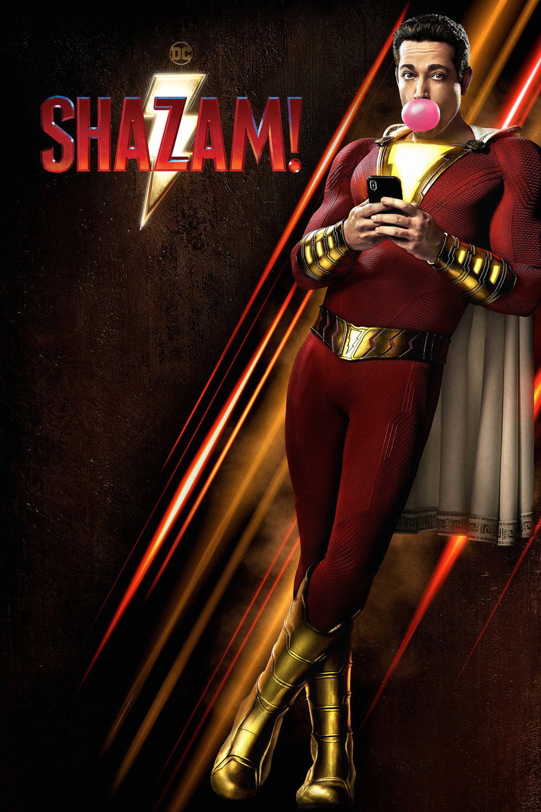 Shazam! movie poster used as film imagery for the Shazam guide
