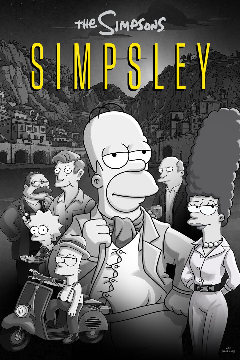 Simpsley movie poster
