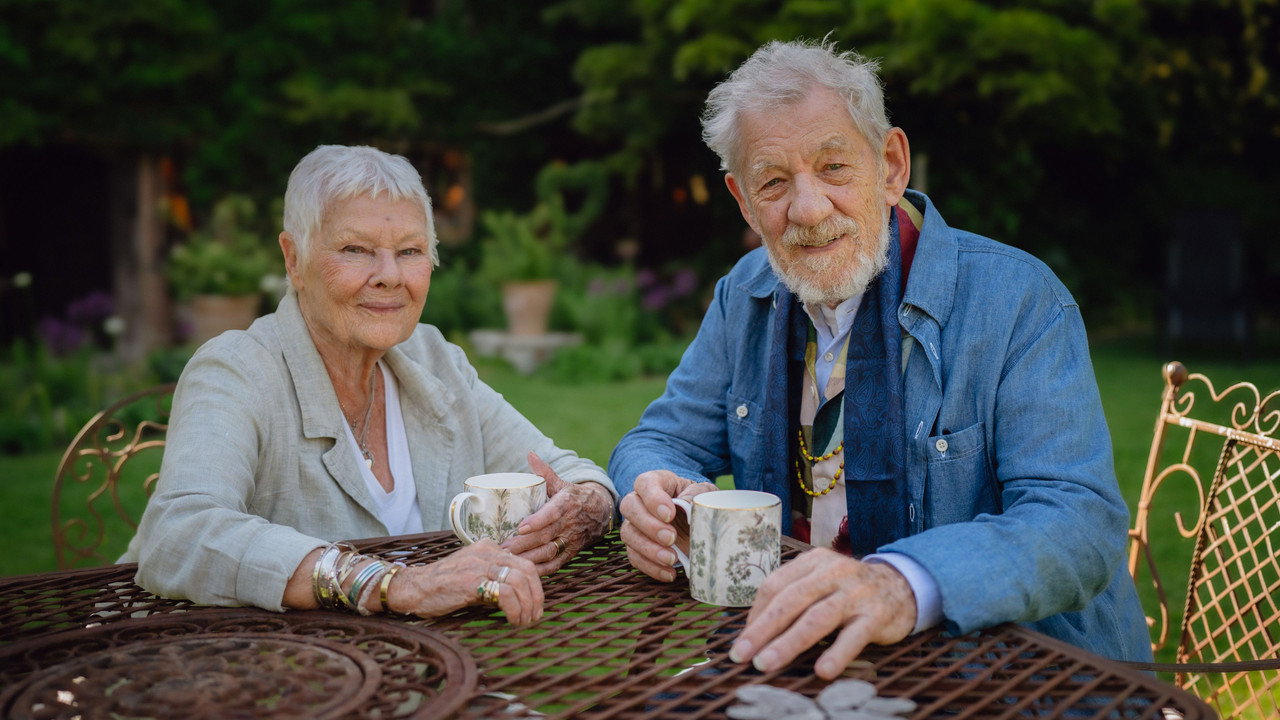 Tea with Judi Dench featuring Ian McKellen still