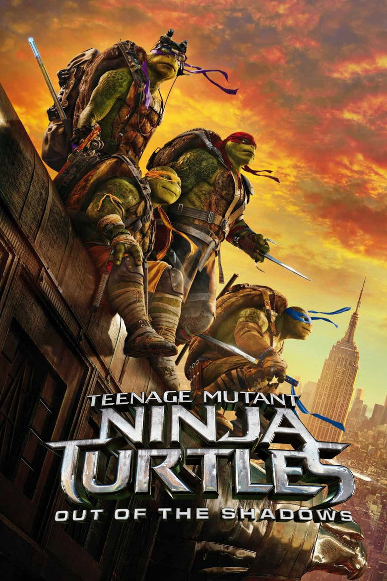 Teenage Mutant Ninja Turtles: Out of the Shadows movie poster used as film imagery for the Donatello guide