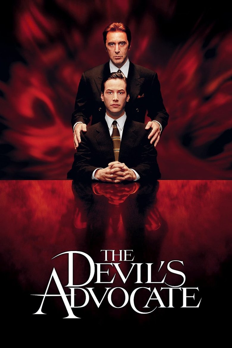 The Devil's Advocate movie poster used as film imagery for the John Milton guide