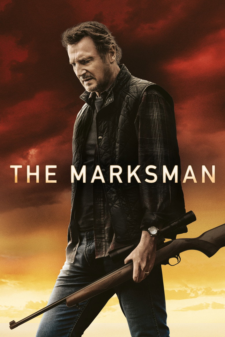 The Marksman movie poster used as film imagery for the Miguel guide