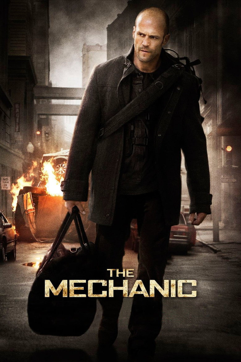 The Mechanic movie poster used as film imagery for the Arthur Bishop guide