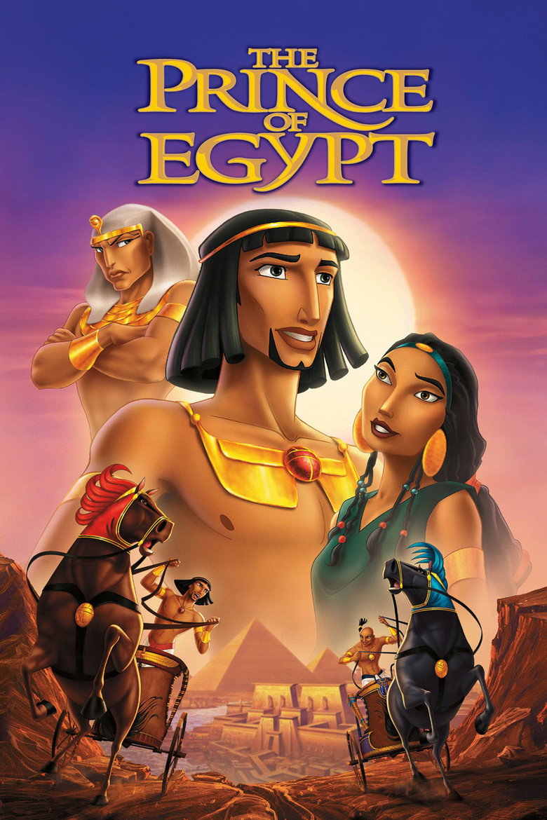 The Prince of Egypt movie poster used as film imagery for the Tzipporah guide
