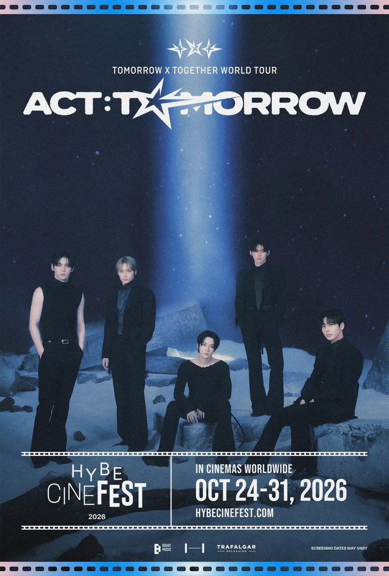 TOMORROW X TOGETHER WORLD TOUR 'ACT : TOMORROW' movie poster