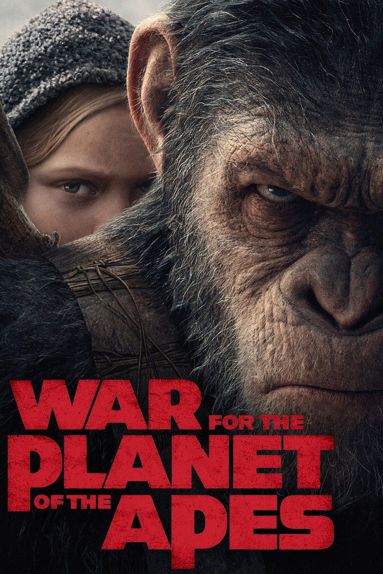 War for the Planet of the Apes movie poster